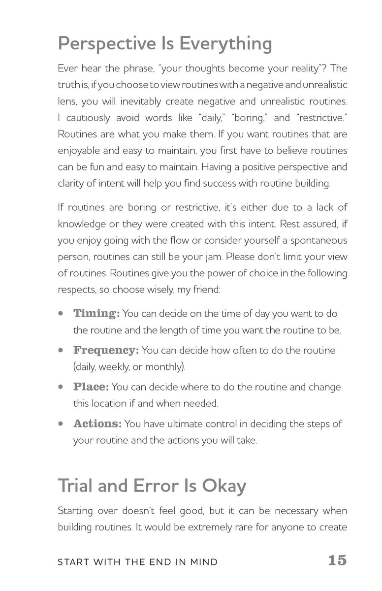 The Routine-Building Handbook – Stable Book Group