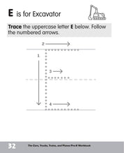 The Cars, Trucks, Trains, and Planes Pre-K Workbook - Interior 3