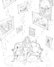 Happy Moments: Forest Girl's Coloring Book - Interior 3
