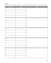 The Best Teacher Lesson Planner - Interior 4