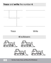 The Cars, Trucks, Trains, and Planes Pre-K Workbook - Interior 4