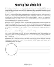Restorative Practices at School - Interior 4