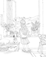 Happy Moments: Forest Girl's Coloring Book - Interior 4