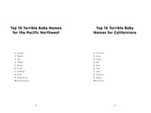 The Terrible Baby Name Book - Interior 5