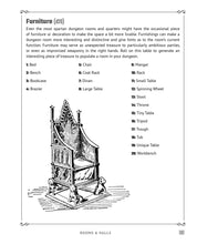 Random Tables: Dungeons and Lairs - Interior 6