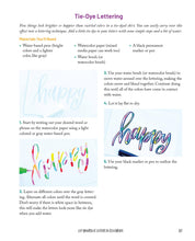 Hand Lettering for Self-Care - Interior 6