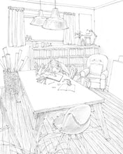 Happy Moments: Forest Girl's Coloring Book - Interior 6