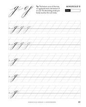Copperplate Calligraphy Practice Book - Interior 6
