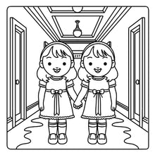 Cozy Horror Nights: A Parody Coloring Book - Interior 7