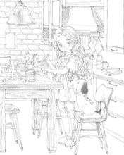 Happy Moments: Forest Girl's Coloring Book - Interior 7