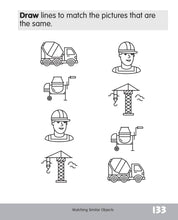 The Cars, Trucks, Trains, and Planes Pre-K Workbook - Interior 7