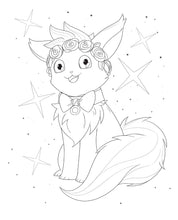 The Magical Girl's Self-Care Coloring Book - Interior 7