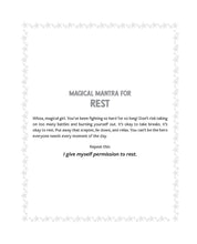 The Magical Girl's Self-Care Coloring Book - Interior 8